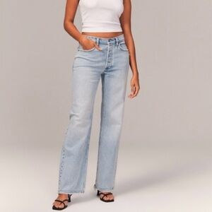 Abercrombie & Fitch The 90s Baggy Low Rise Jeans- Size 4R